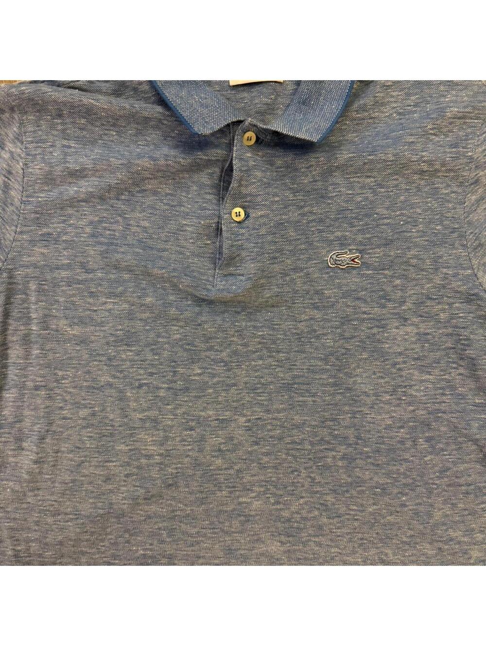Lacoste blue polo shirt Size 6 XL #preppy #classic - Picture 2 of 5